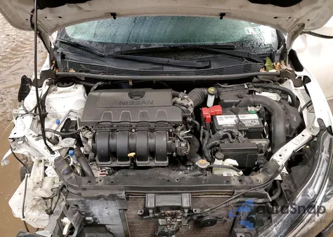 2016 Nissan Sentra S из США, поврежденный, VIN 3N1AB7AP2GY279571